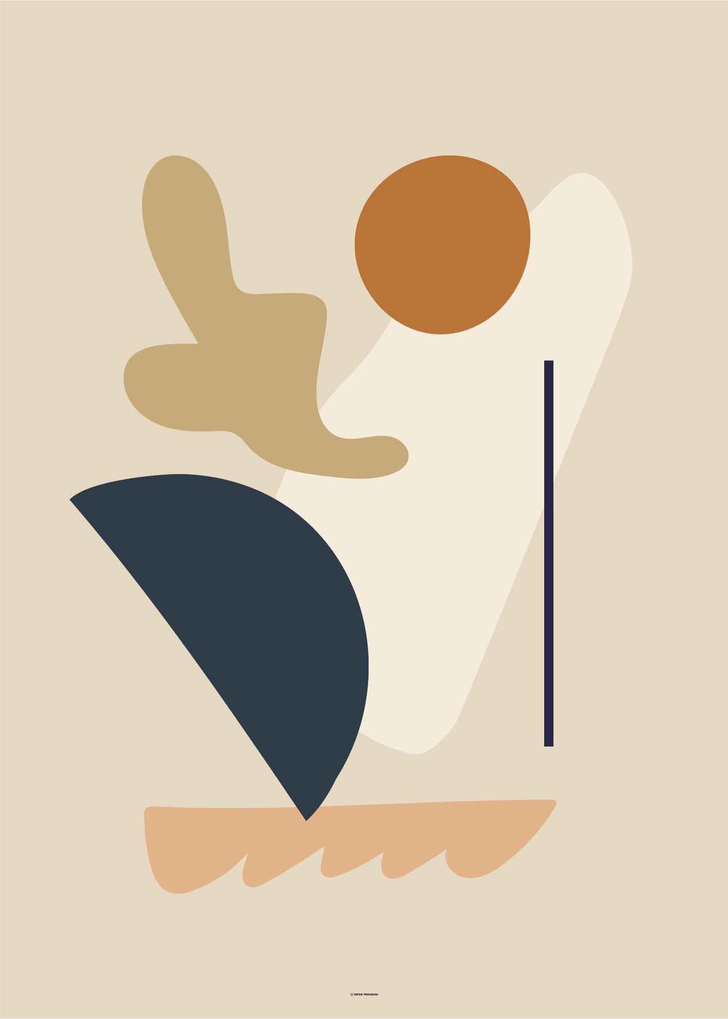 Abstract Organic Composition VI-4