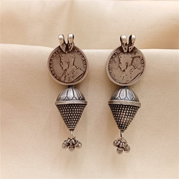 Antique Coin Earrings-0