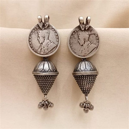 Antique Coin Earrings-1