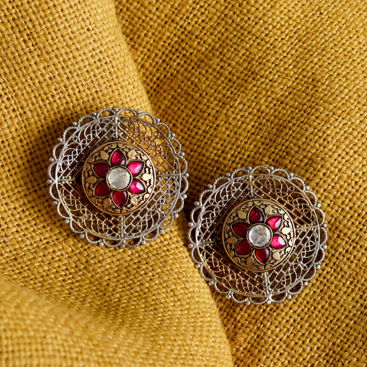 Anokhi - Filigree Kundan Studds-0