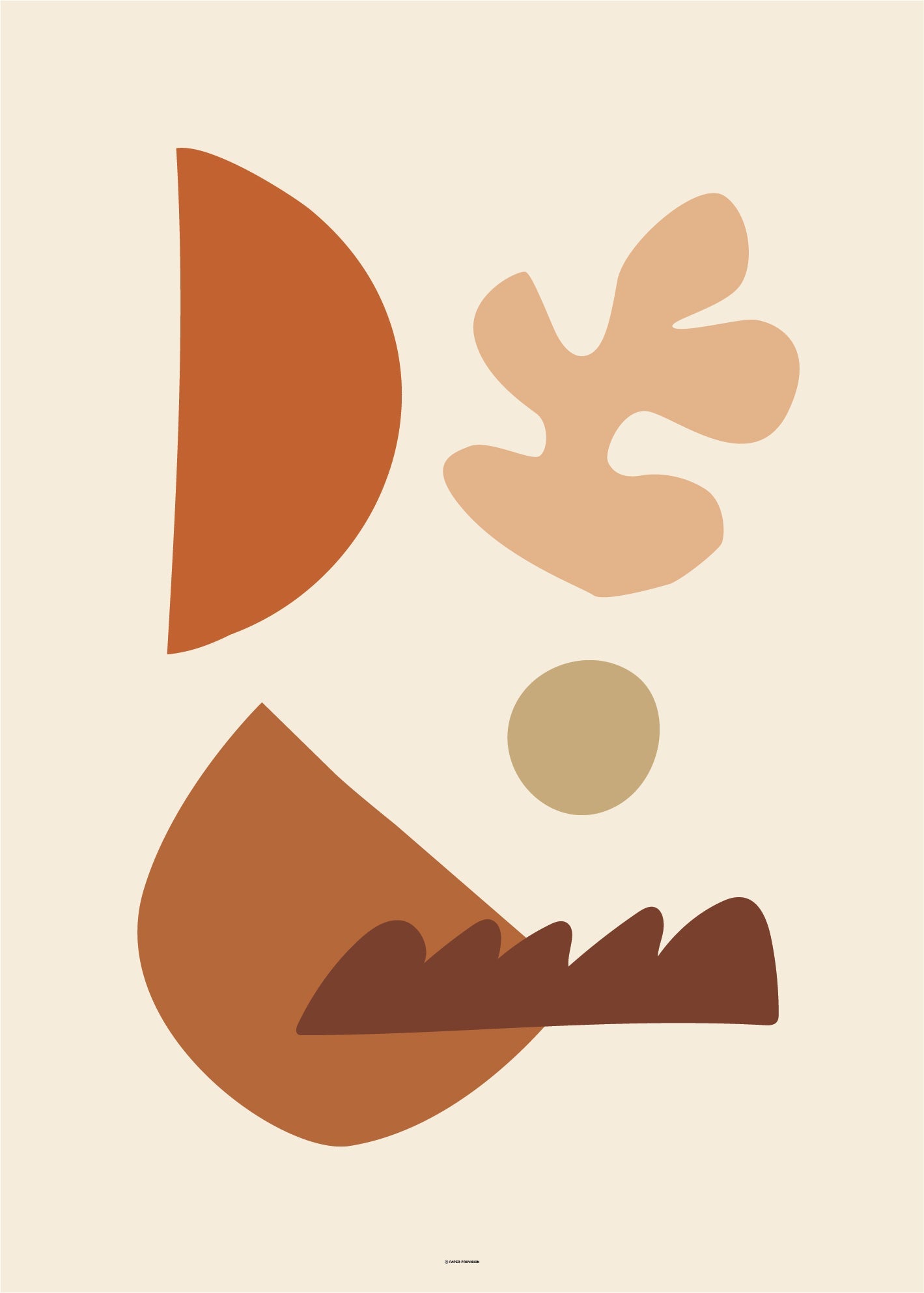 Abstract Organic Composition X-2