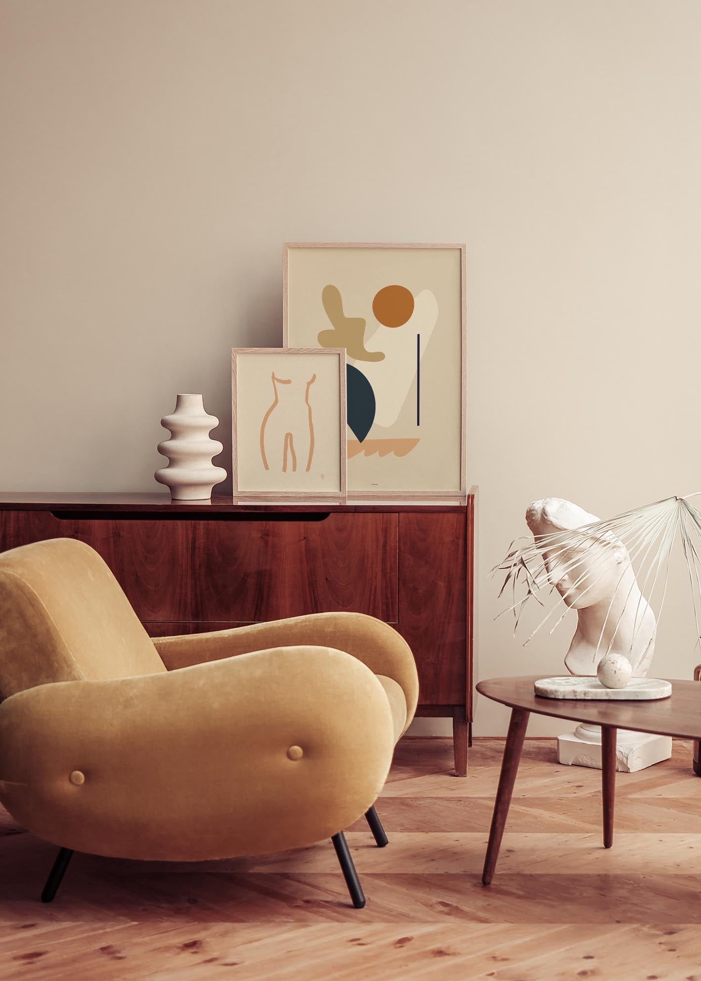 Abstract Organic Composition VI-3