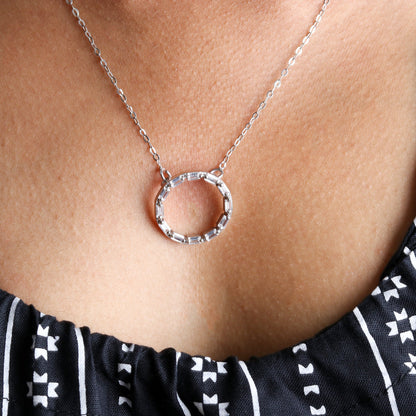 Baguette Pendant With Chain-2