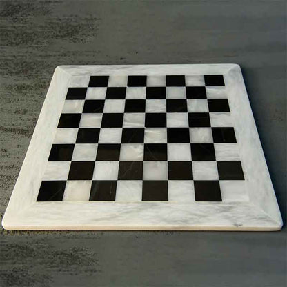 15 Inches Natural Marble Chess Board Only-5
