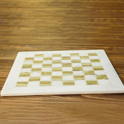 15 Inches Natural Marble Chess Board Only-3