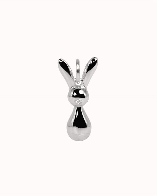 Colgante Conejo Plateado VESIICA-0