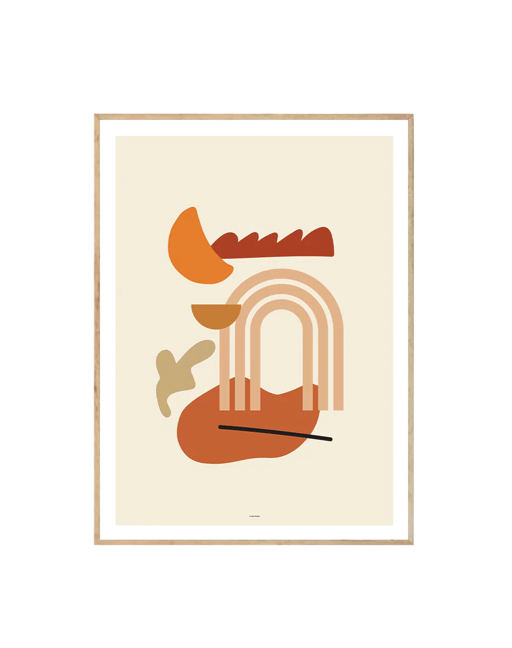 Abstract Organic Composition I-0