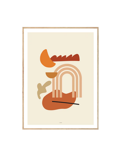 Abstract Organic Composition I-0