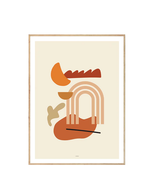 Abstract Organic Composition I-0