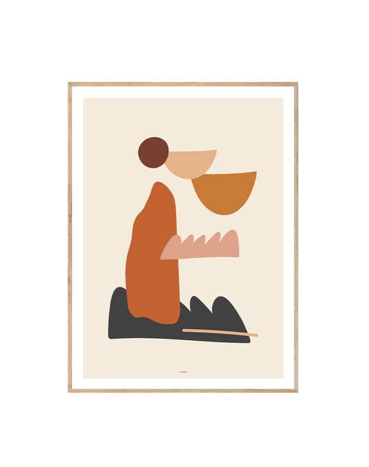 Abstract Organic Composition IX-0