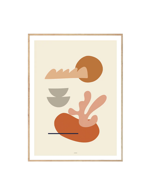 Abstract Organic Composition V-0