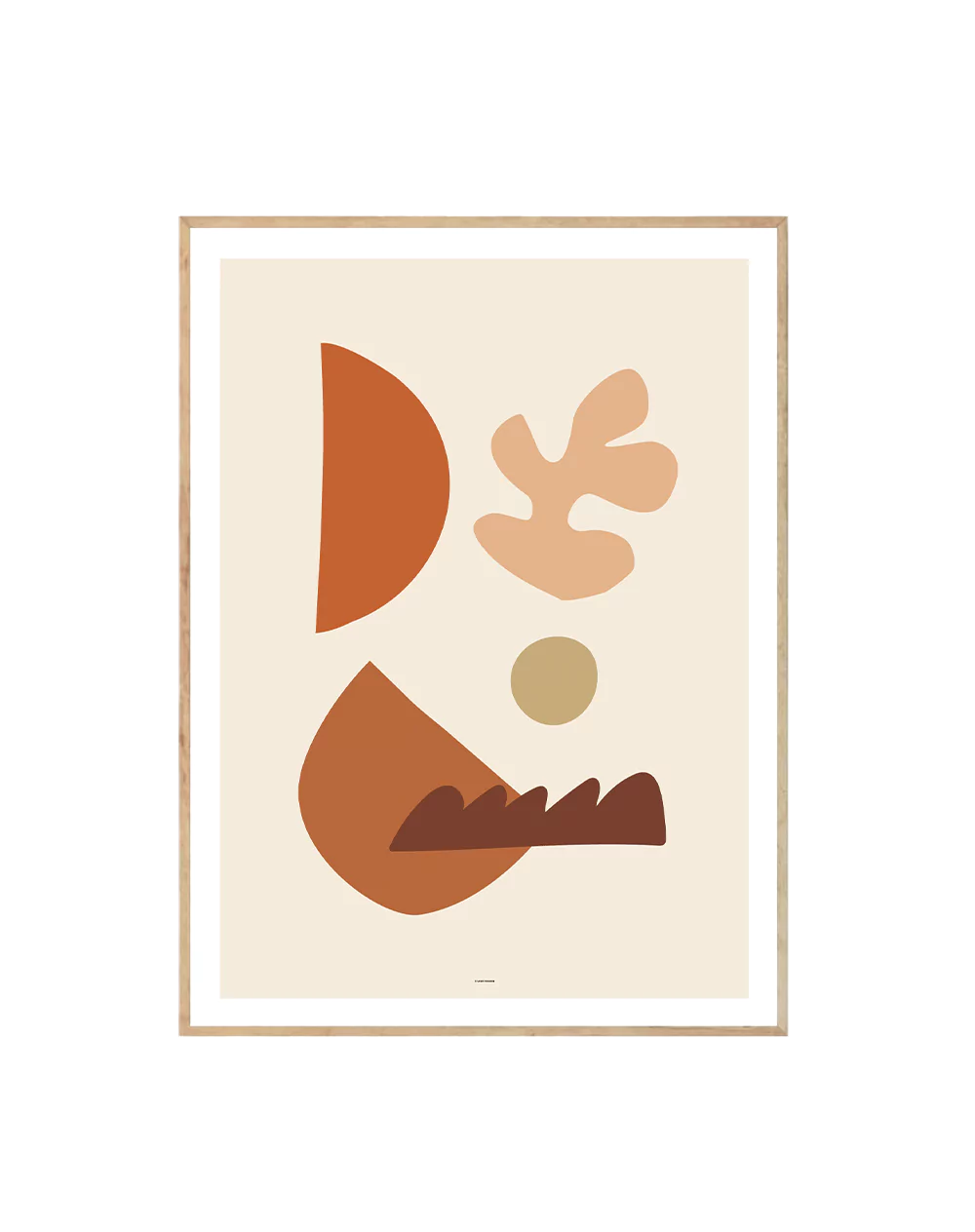 Abstract Organic Composition X-0