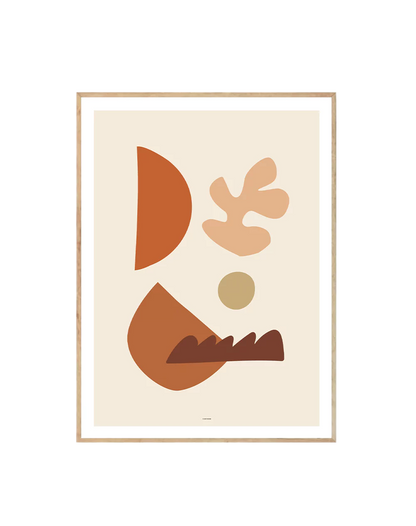 Abstract Organic Composition X-0