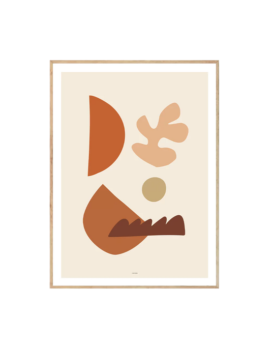 Abstract Organic Composition X-0