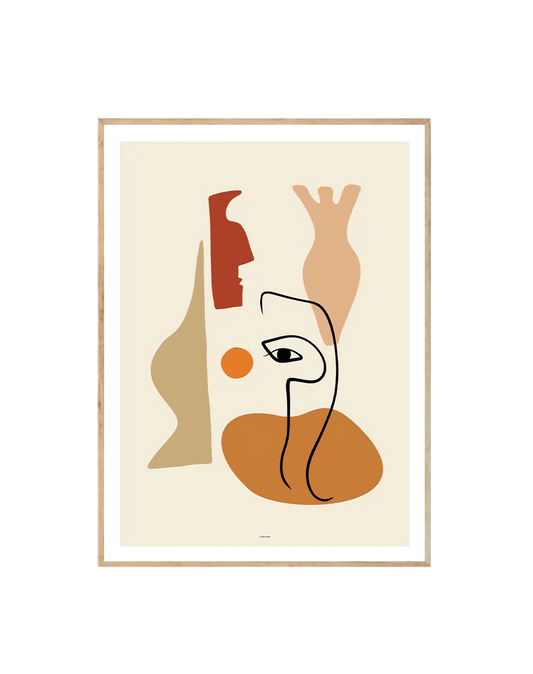 Abstract Organic Doodles I-0