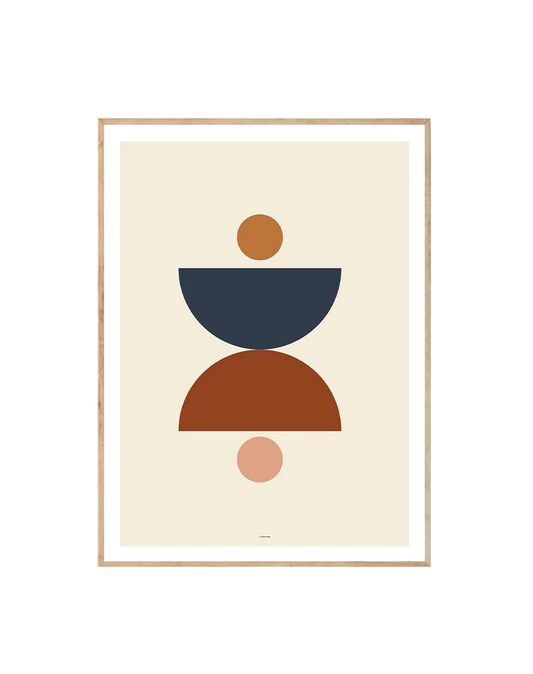 Abstract Shapes Vintage Tones 1-0